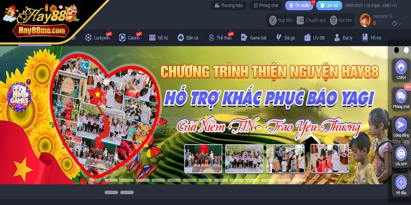 Hay88 là điểm đến giải trí trực tuyến hàng đầu hiện nay