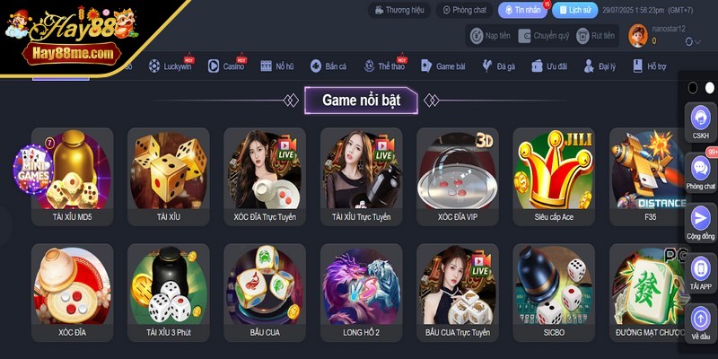 Hay88 là một trong những nền tảng cá cược trực tuyến nổi bật