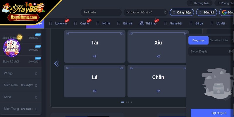 Xổ số Hay88 là một trong những sản phẩm giải trí cá cược phổ biến
